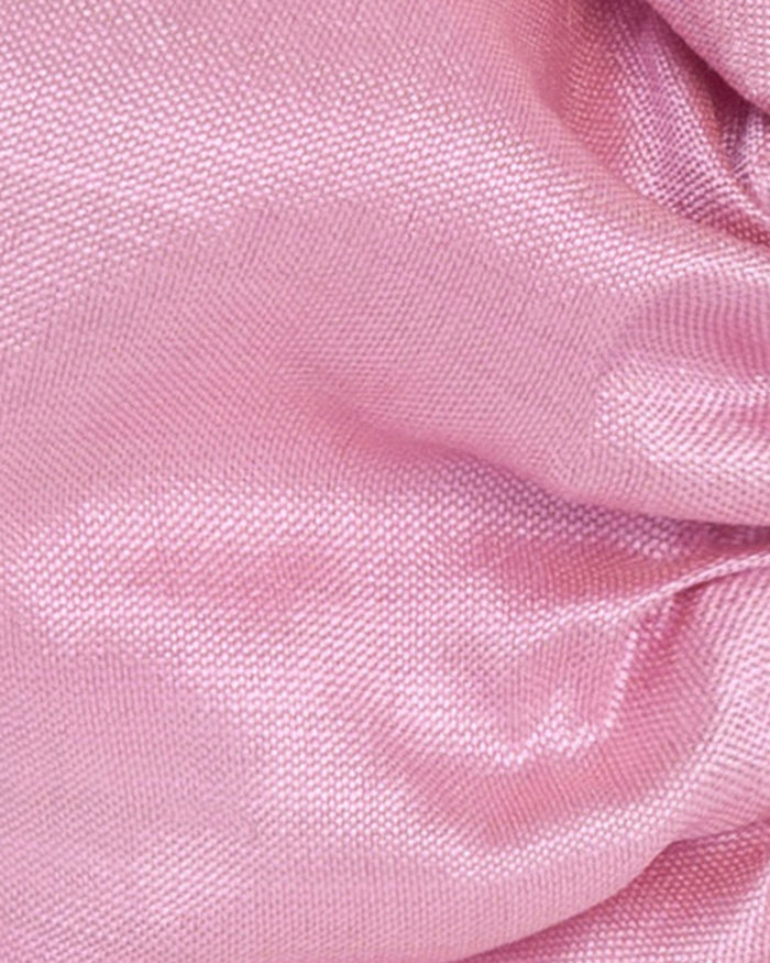 Soleil Solid Silk Scrunchie - Taffy