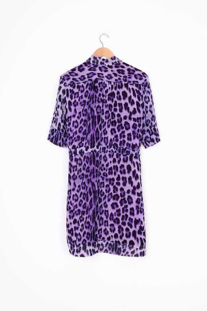 Yvonne Bennetti Womens Purple Dress Size 4