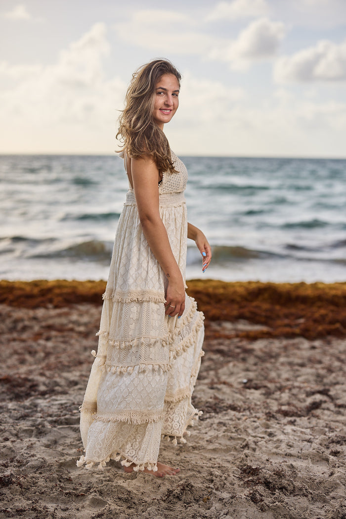 1677 Ivory Lace dress - 2023 collection- new arrival