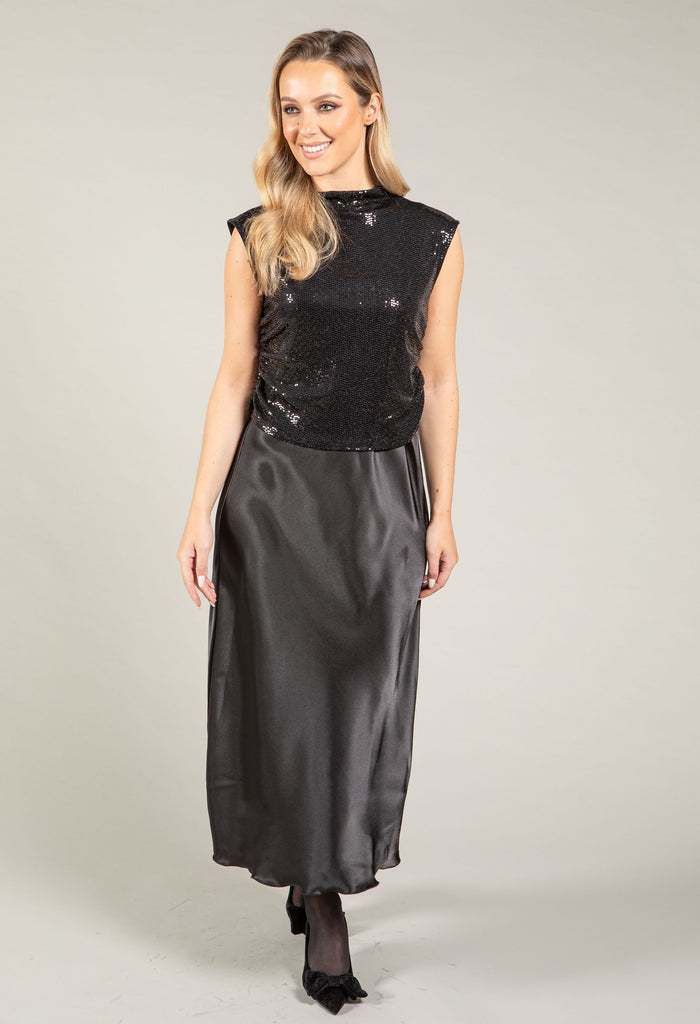 2 in 1 Sequin Dress