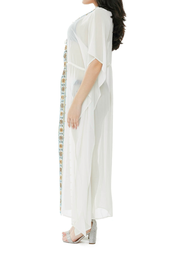 2023 collection -White Embellished dusters