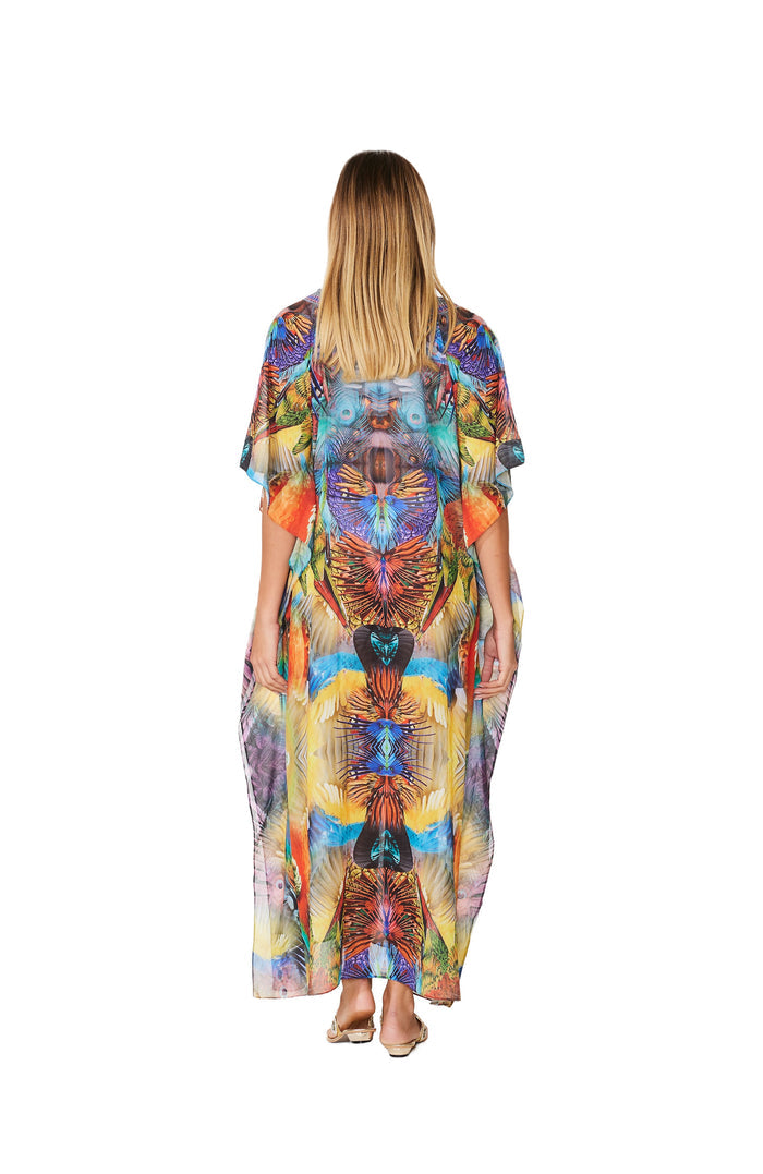 234 Multicolor Long kaftan
