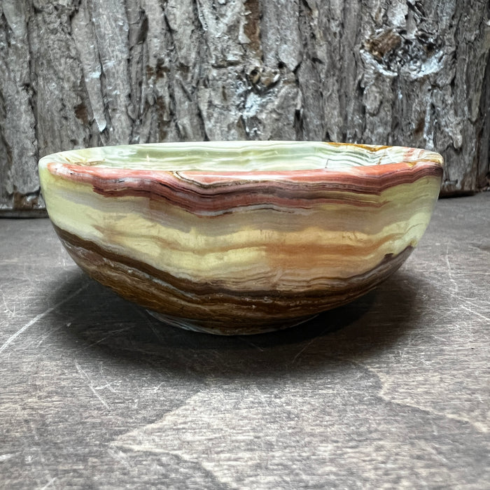 3" Green Onyx Bowl