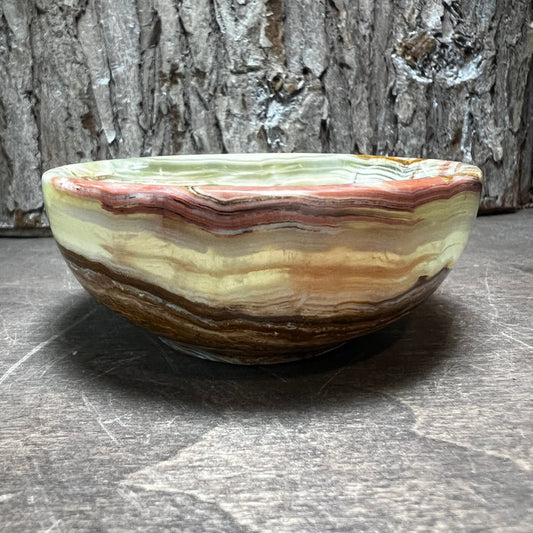 3" Green Onyx Bowl