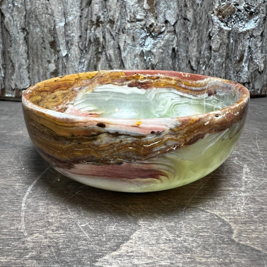 3" Green Onyx Bowl