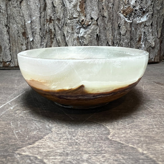 3" Green Onyx Bowl
