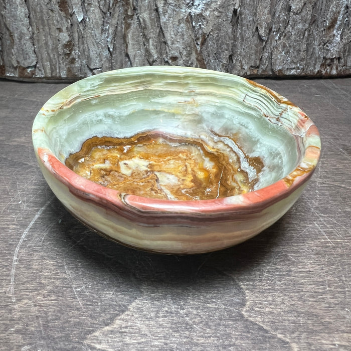 3" Green Onyx Bowl