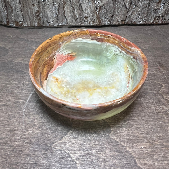 3" Green Onyx Bowl