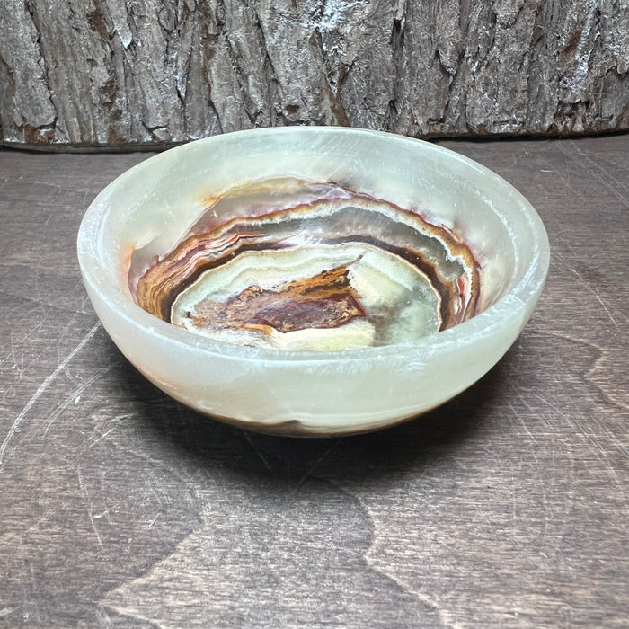 3" Green Onyx Bowl