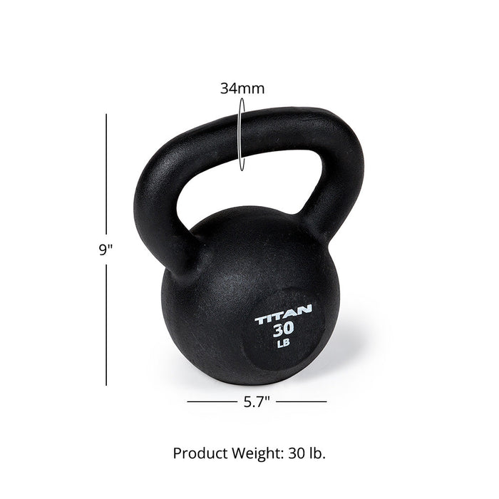 30 LB Cast Iron Kettlebell