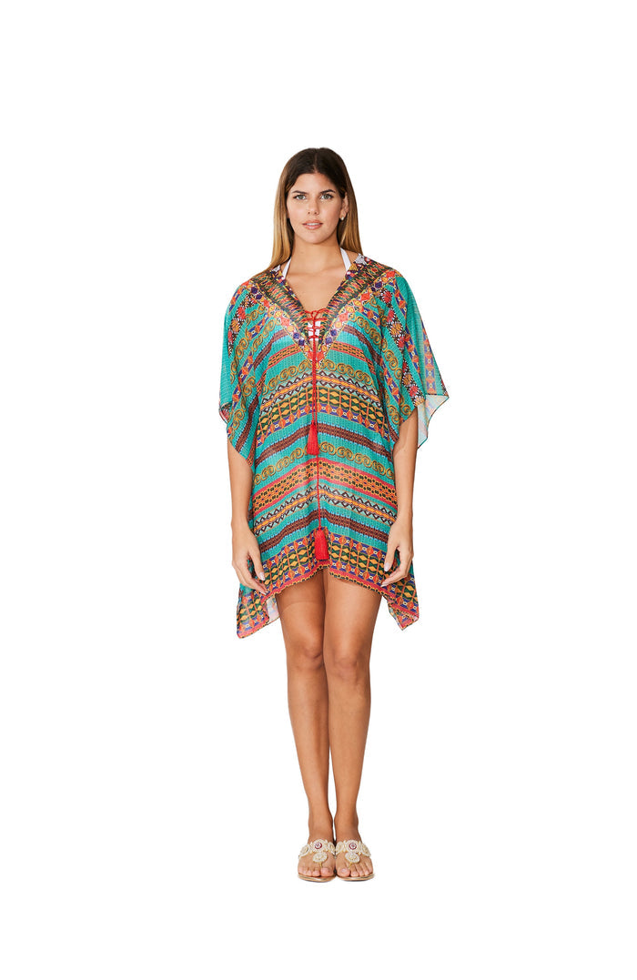 380 Multicolor Short kaftan