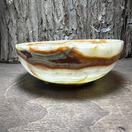 4" Green Onyx Bowl