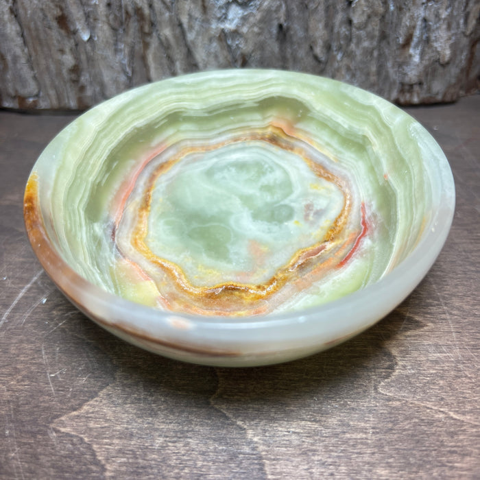 4" Green Onyx Bowl