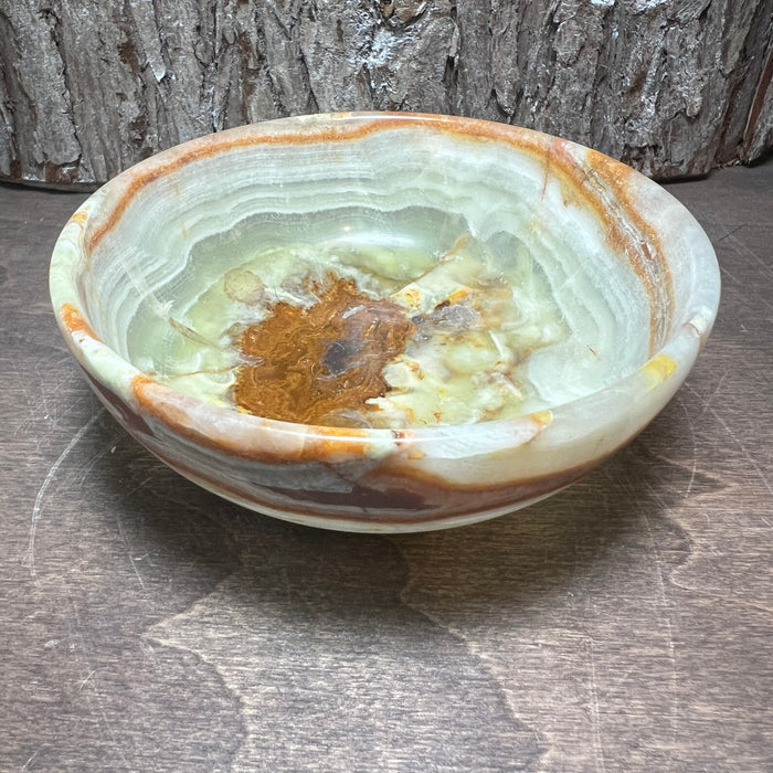 4" Green Onyx Bowl