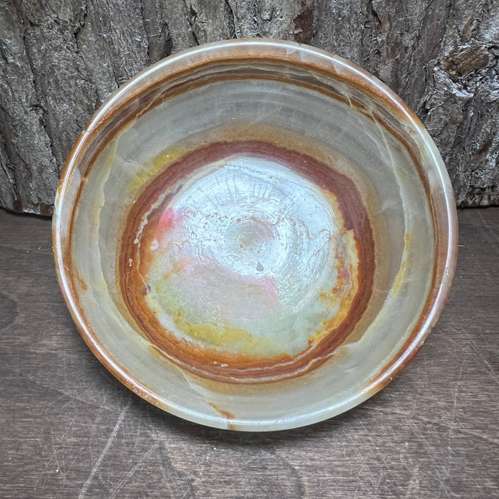 4" Green Onyx Bowl