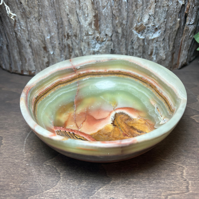 5" Green Onyx Bowl