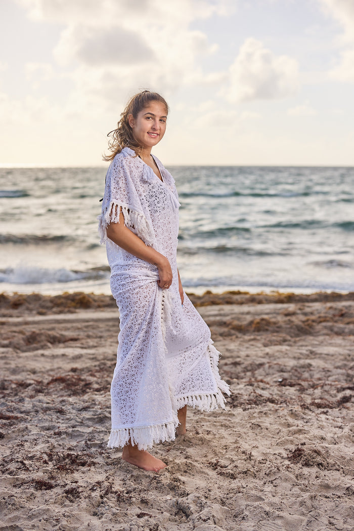 #5 white cotton Long Kaftan New Arrival 2023