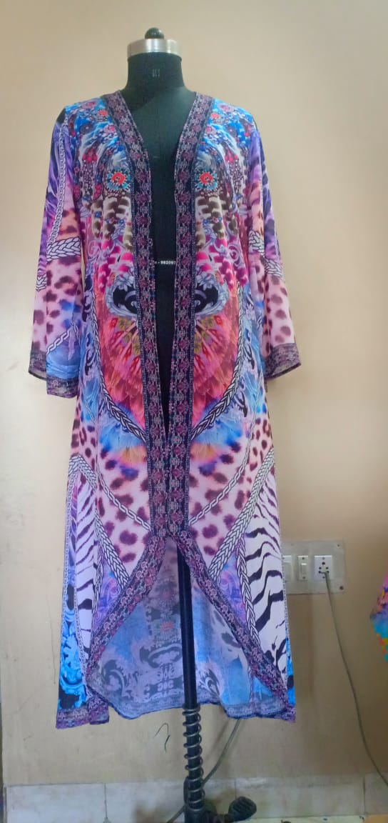 691 purple duster