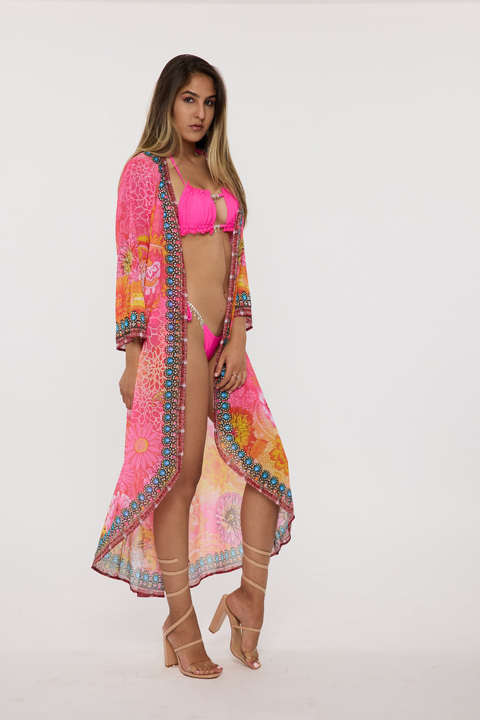 699 pink duster