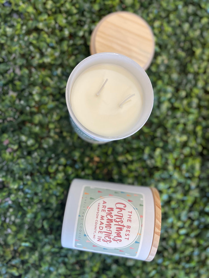 Christmas Memories Cookie Candle