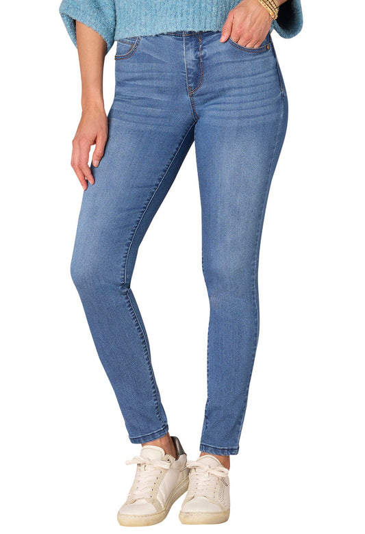 "Ab"solution Mid-Rise Jegging Jeans