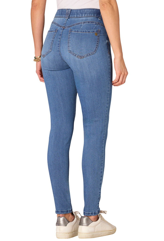 "Ab"solution Mid-Rise Jegging Jeans