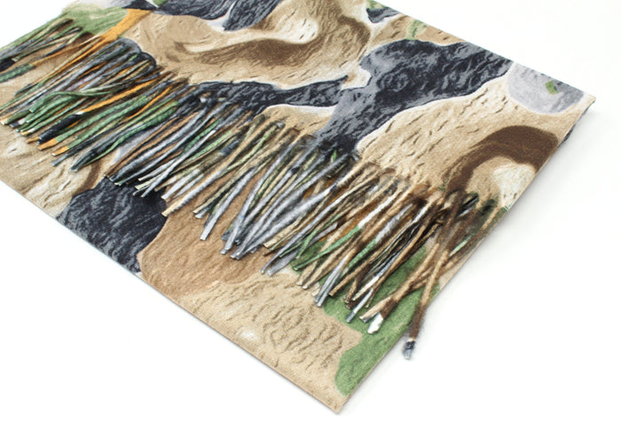 Abstract Rose Scarf