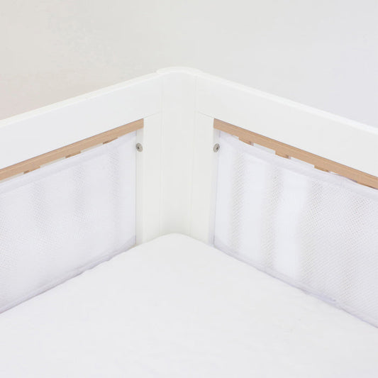 Air+ Cot Liner - White - Bubba Blue Australia