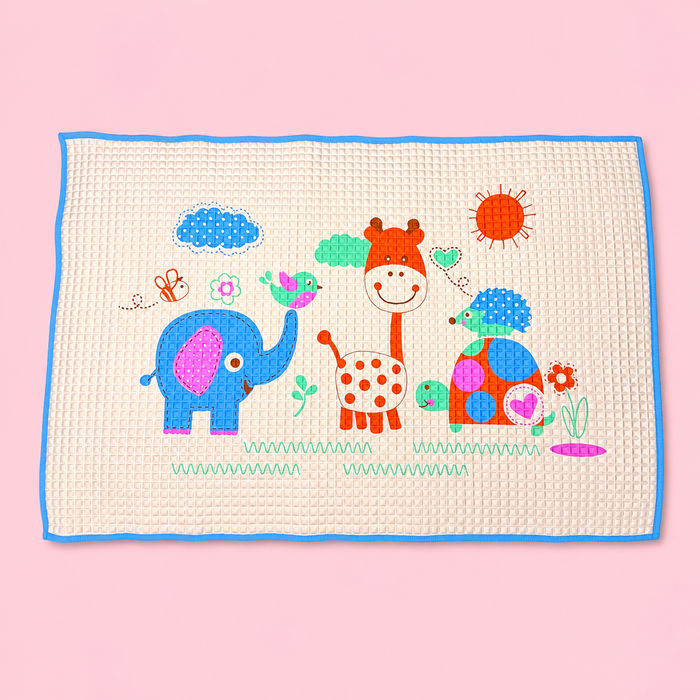 Air filled rubber sheet | Play mat | Elephant | 90 cm x 60 cm