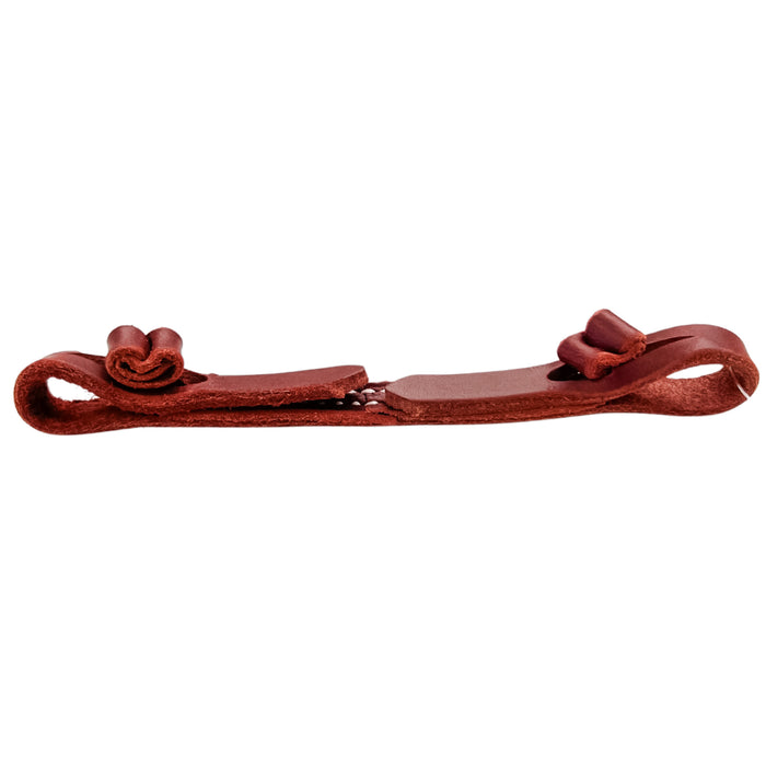 AJ Tack Latigo Leather 2 Button Curb Strap