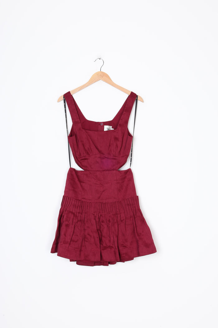 Aje. Womens Red Dress Size 10
