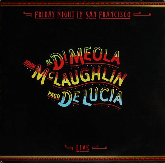Al Di Meola - Friday Night In San Francisco (LP) [US] 1st (Near Mint (NM or M-))