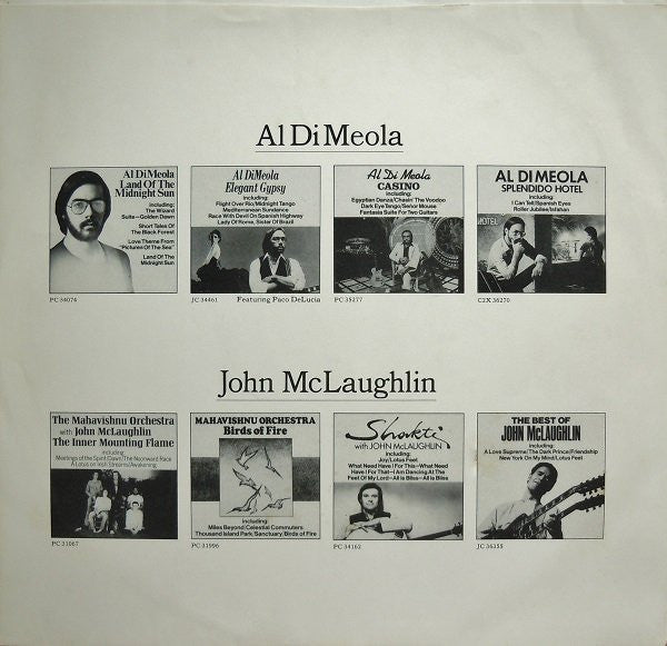 Al Di Meola - Friday Night In San Francisco (LP) [US] 1st (Near Mint (NM or M-))
