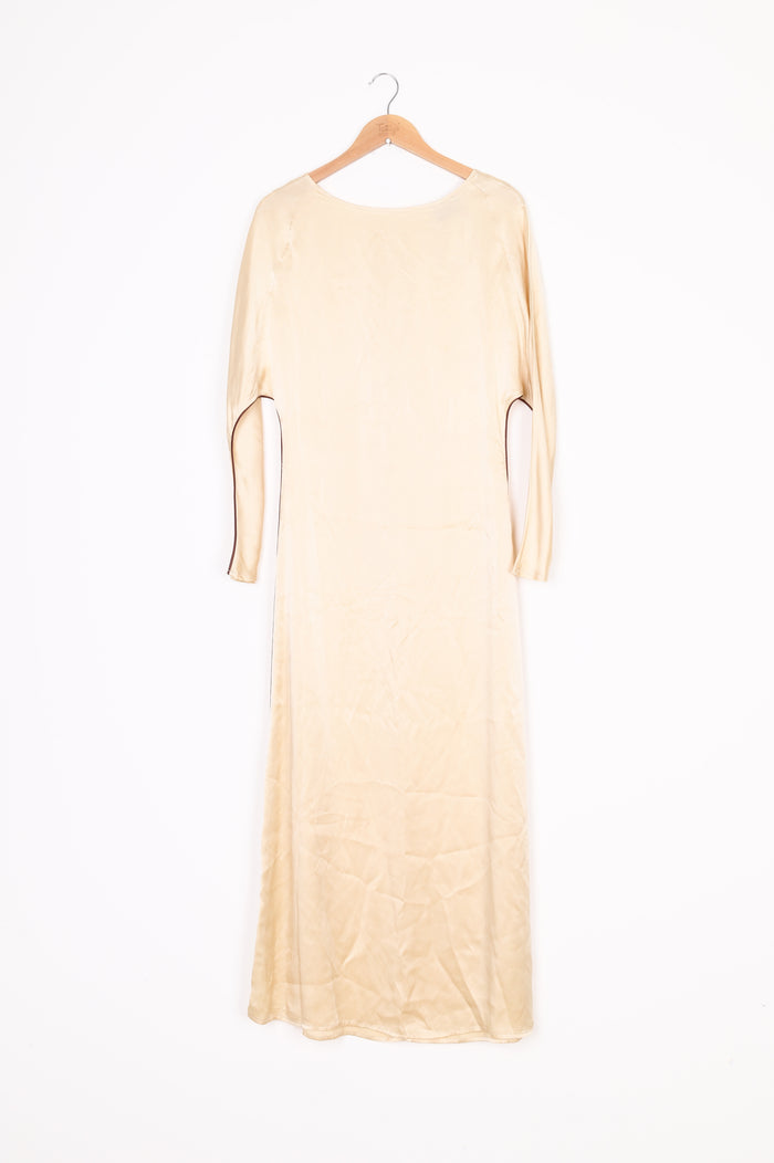 Albus Lumen Womens Beige Dress Size M