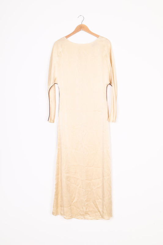 Albus Lumen Womens Beige Dress Size M