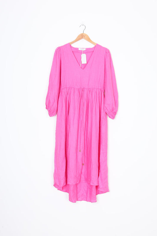 Alessandra Womens Pink Dress Size S