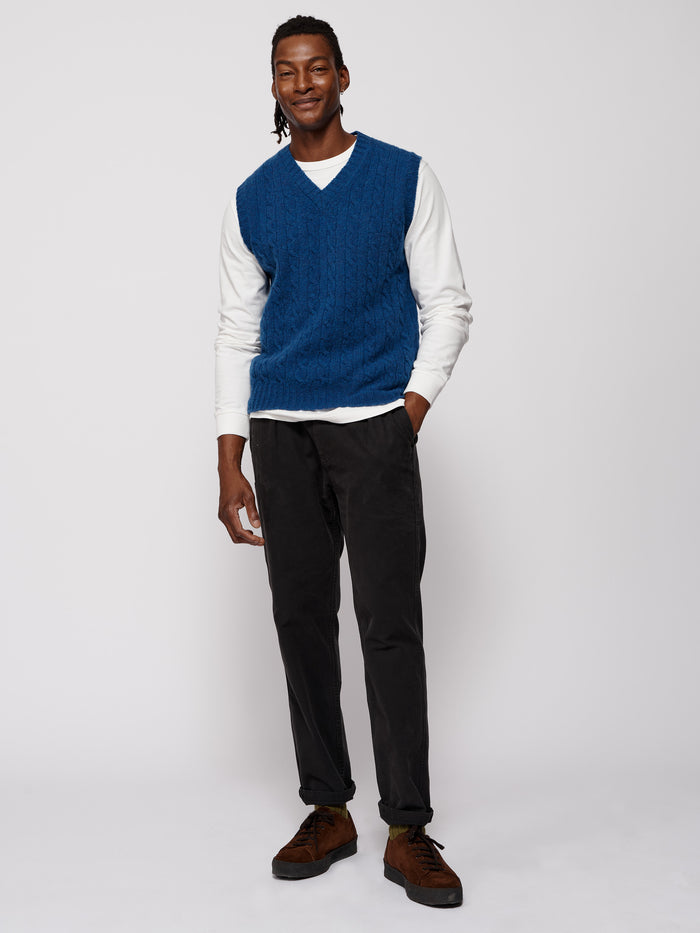 Aubin Cornflower Allomont Tank Top | Slipover