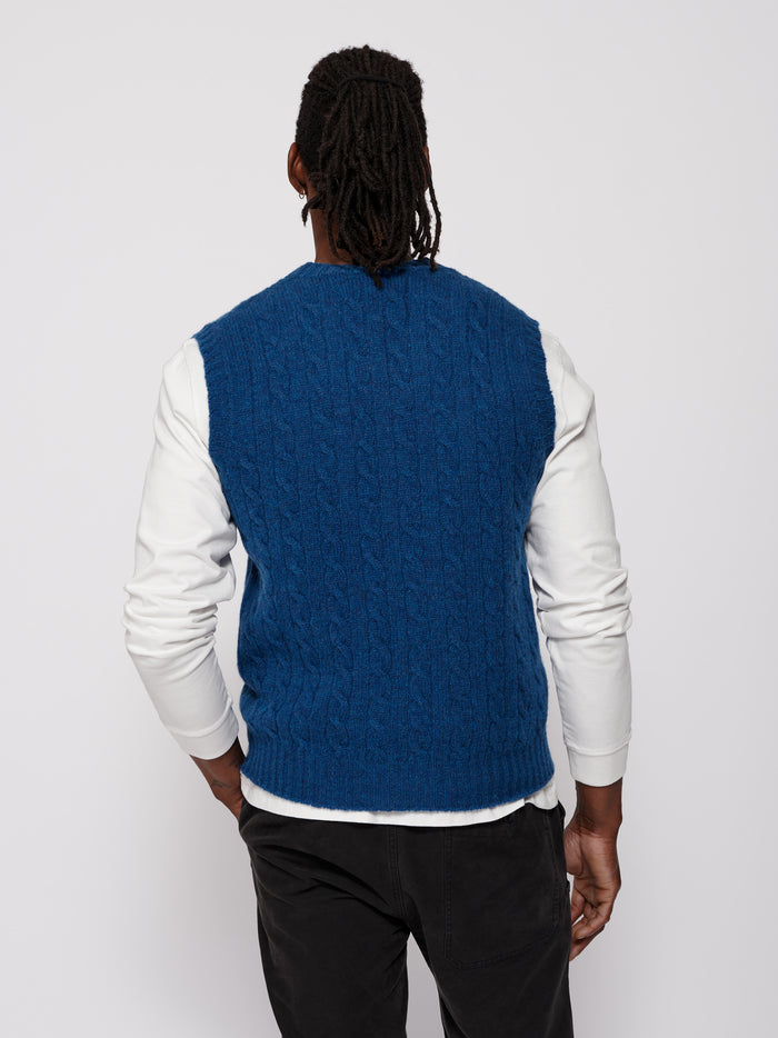 Aubin Cornflower Allomont Tank Top | Slipover
