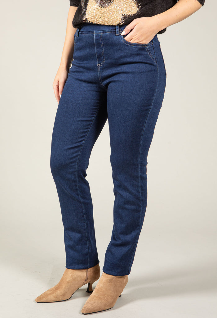 Angelika Thermo Pull On Jeans