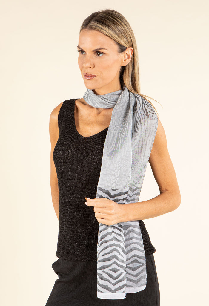 Animal Print Scarf