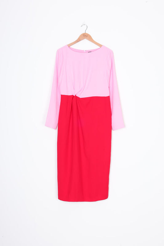 Ann Taylor Womens Pink Dress Size 8
