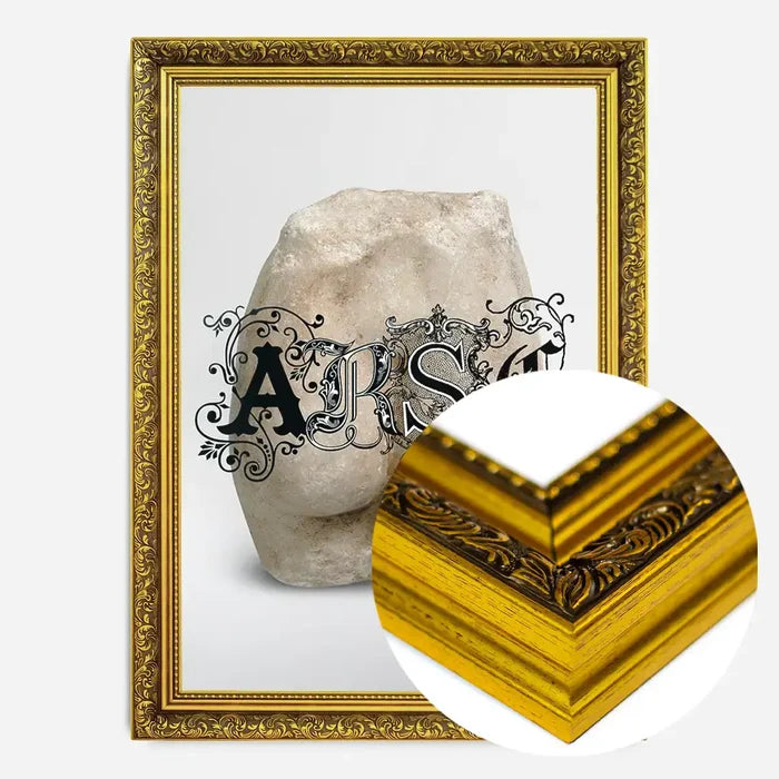 21x30cm | 8¼ x 11¾in / Gold Ornate Frame