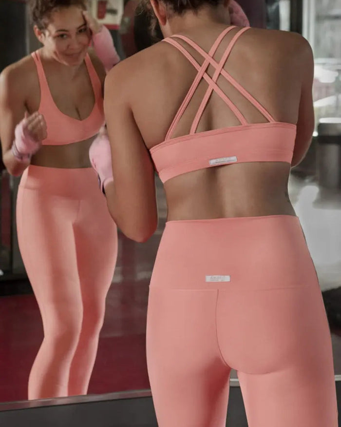 Artemis Eco High-Rise Legging - Pomelo AMARIS
