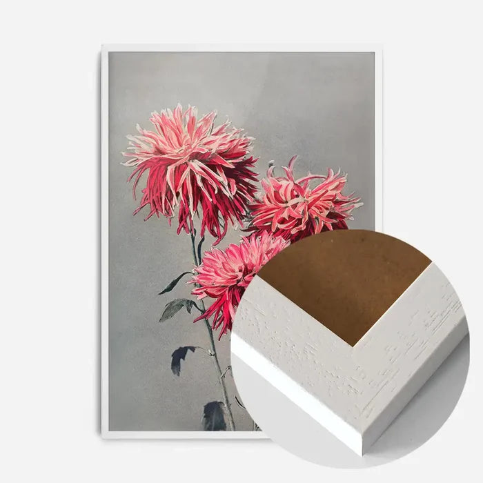 21x30cm | 8¼ x 11¾in / White Wood Frame