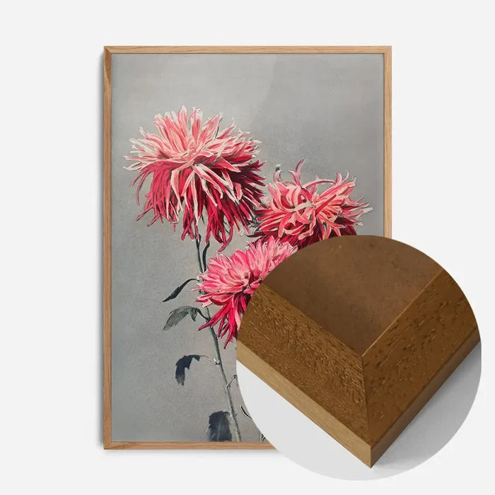 21x30cm | 8¼ x 11¾in / Oak Wood Frame