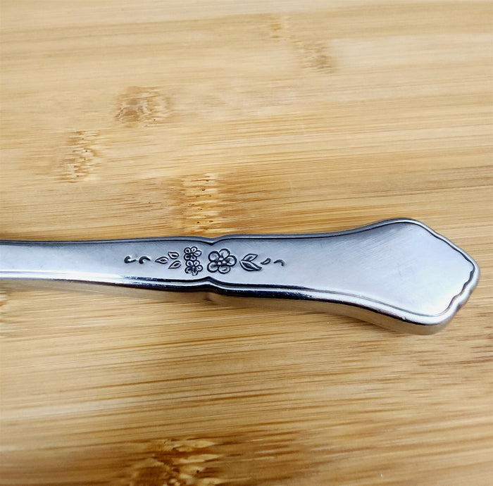 Ashmore Oneida Dinner Knife Hollow Handle Set of 4 Stainless Burnished Flatware