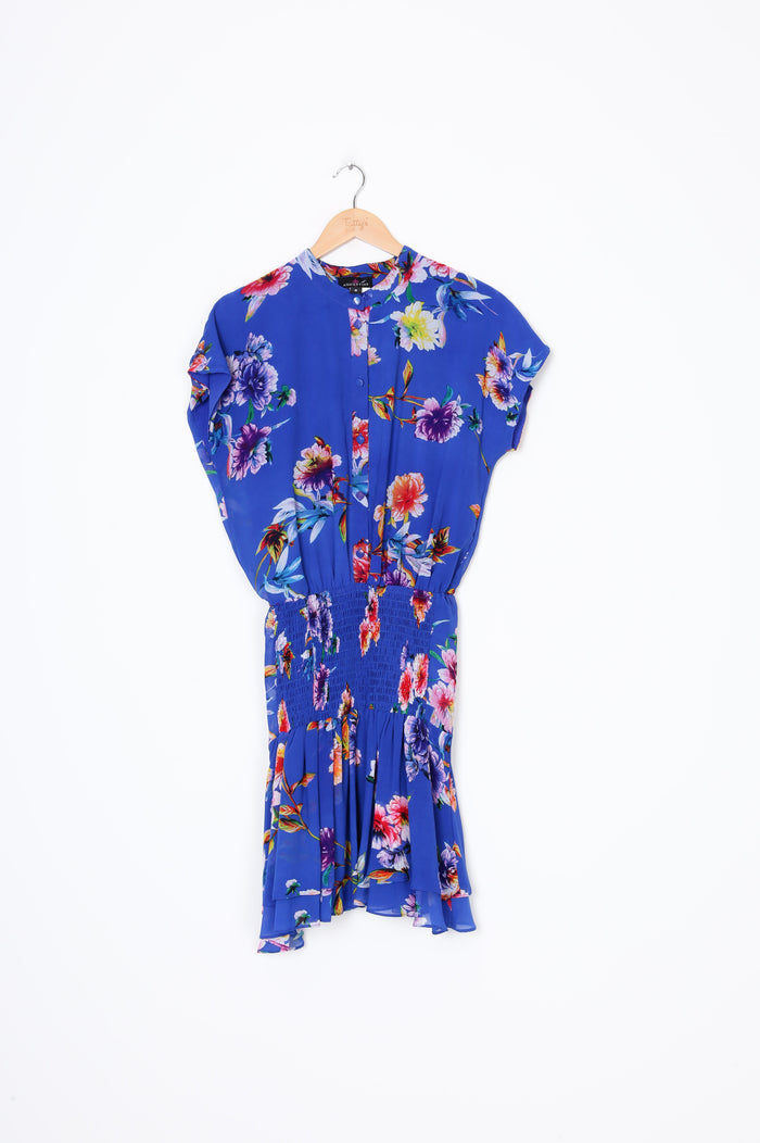 Augustine Womens Blue Dress Size S