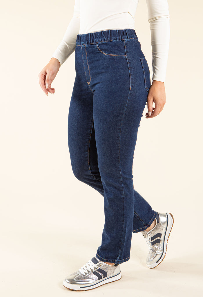 Aura Denim Pull On Jeggings