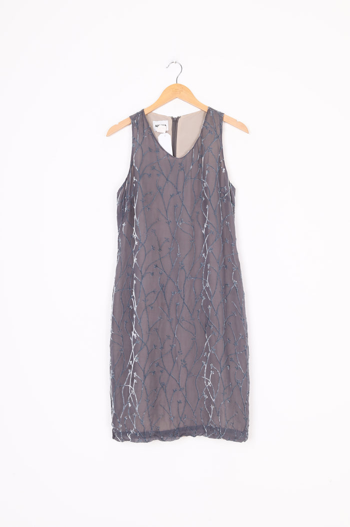 Aurelia Womens Grey Dress Size 12