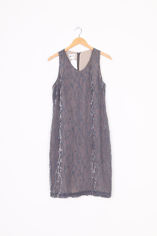 Aurelia Womens Grey Dress Size 12